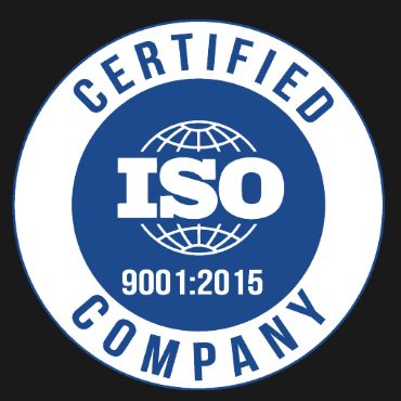 ISO 9001:2015 Certified Company